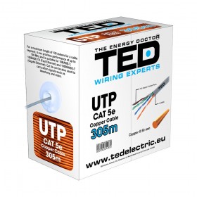 Accesorii montaj Cablu UTP categoria 5 / 2 x 4 fire Cupru TED