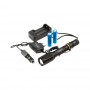 Iluminat Lanterna metalica LED CREE 2 acumulatori TED