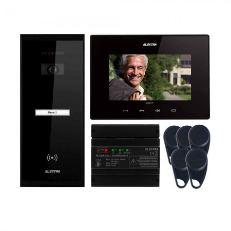 Videointerfoane Videointerfon Electra Smart+ 7” pentru o familie montaj aparent ELECTRA