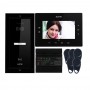 Videointerfoane Videointerfon Electra Extra 7” pentru o familie montaj incastrat - negru ELECTRA