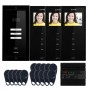 Videointerfoane Videointerfon Electra Smart+ 3.5” pentru 3 familii montaj incastrat - negru ELECTRA