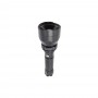 Iluminat Lanterna metalica led zoom cu acumulator litiu L18650 TED
