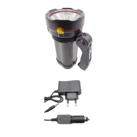 Iluminat Lanterna metalica led 2 acumulatori litiu L18650 7000mA TED