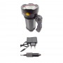Iluminat Lanterna metalica led 2 acumulatori litiu L18650 7000mA TED