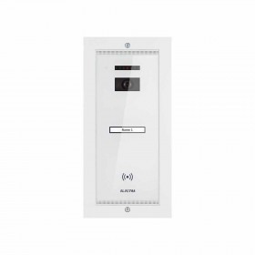 Videointerfoane Panou video exterior Electra Smart incastrat alb ELECTRA