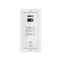 Videointerfoane Panou video smart exterior Electra 3 familii montaj incastrat alb ELECTRA