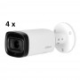 Camere supraveghere analogice Set 4 camere supraveghere exterior HDCVI varifocala 2MP Dahua HAC-B4A21-VF DAHUA