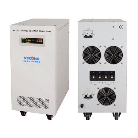 Strong Euro PowerStabilizator tensiune cu servomotor Strong 30KVA 105V-300V monofazic