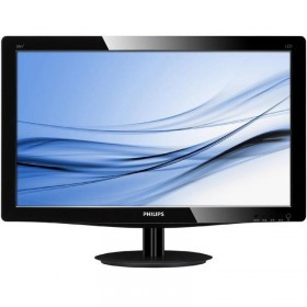 Monitor LED Philips 223V5LSB2/10, V-line, 21.5'' 1920x1080@60Hz, 16:9, TN, 5ms, 200nits, Black, 3 Years, VESA100x100/VGA/