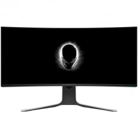 Monitor LED DELL Alienware, curved AW3420DW 34" gaming WQHD 3440x1440, 120Hz, G-Sync, 21:9, IPS, 1000:1, 178/178, 2ms, 350 cd/m2