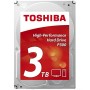 HDD desktop Toshiba P300 (3.5" 3TB, 7200RPM, 64MB, NCQ, AF, SATAIII), bulk