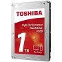 HDD desktop Toshiba P300 (3.5" 1TB, 7200RPM, 64MB, NCQ, AF, SATAIII), bulk