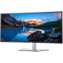 Monitor LED Dell curbat U3421WE, 34.1", IPS, 3440x1440, WQHD, Antiglare, 21:9, 1000:1, 300 cd/m2, 5ms, 178/178 °, HDMI, DP, USB,