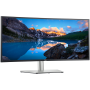 Monitor LED Dell curbat U3421WE, 34.1", IPS, 3440x1440, WQHD, Antiglare, 21:9, 1000:1, 300 cd/m2, 5ms, 178/178 °, HDMI, DP, USB,