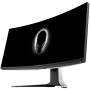 Monitor LED DELL Alienware AW3821DW 37.5", IPS, 21:9, G-SYNC, 3840x1600 @ 144 Hz, 1000:1, 178/178, 1ms, 600 cd/m2, 2xHDMI, DP, U