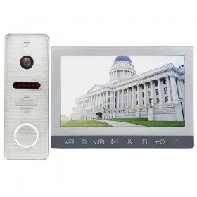 Kit Videointerfon AHD Morningtech 7” HD Slot Card - Alb
