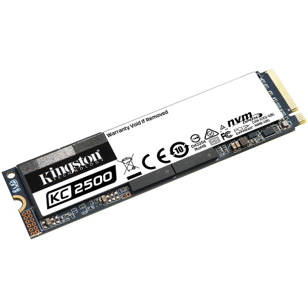 Kingston 1000GB KC2500 M.2 2280 NVMe SSD, up to 3500/2900MB/s, EAN: 740617307184