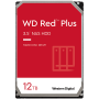 HDD NAS WD Red Plus (3.5'', 12TB, 256MB, 7200 RPM, SATA 6 Gb/s)