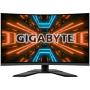 GIGABYTE GAMING Monitor 31.5", VA Curved 1500R, QHD 2560x1440@165Hz, AMD FreeSync Premium Pro, Display HDR 400, 1ms (MPRT), 2xHD