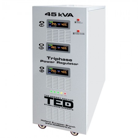 Stabilizator retea maxim 45KVA-SVC cu servomotor trifazat