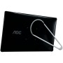 AOC Monitor Portable LED E1659FWU (15.6'', 16:9, 1366x768, TN, 220 cd/m2, 20M:1, 12 ms, 90/60°, USB 3.0, Tilt: -15 to +30°) Blac