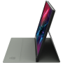 Prestigio TwinScreen 16, 15.6" IPS FHD (1920*1080@60Hz) portable monitor with different ports: 1*HDMI 2.0, 2*USB Type-C, 1*USB 2
