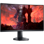 Monitor LED Dell Gaming S2722DGM, 27" QHD 2560x1440 165Hz VA Panel 16:9 Curved 99% sRGB, 350 cd/m2, 3000:1, 178/178, 1ms (MPRT) 