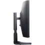 Monitor LED Dell Gaming S2722DGM, 27" QHD 2560x1440 165Hz VA Panel 16:9 Curved 99% sRGB, 350 cd/m2, 3000:1, 178/178, 1ms (MPRT) 