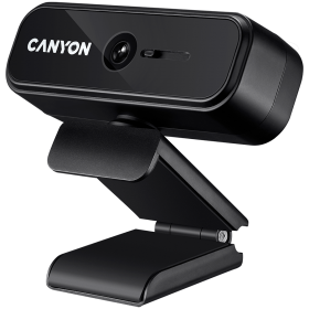 CANYON C2N 1080P full HD 2.0Mega fixed focus webcam with USB2.0 connector, 360 degree rotary view scope, built in MIC, Resolutio