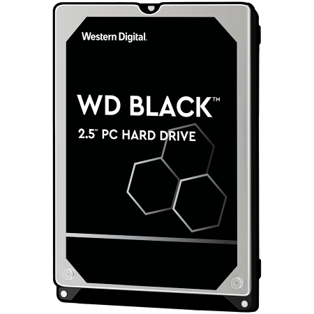 HDD Mobile WD Black (2.5'', 500GB, 64MB, 7200 RPM, SATA 6Gbps)