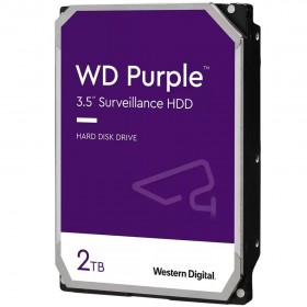 HDD AV WD Purple (3.5'', 2TB, 256MB, 5400 RPM, SATA 6 Gb/s)