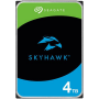 HDD Video Surveillance SEAGATE SkyHawk 4TB CMR (3.5", 256MB, SATA 6Gbps, RV Sensors, Rescue Data Recovery Services 3 ani, 180TB/