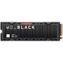 SSD WD Black SN850 HeatSink 1TB M.2 2280 PCIe Gen4 x4 NVMe, Read/Write: 7000/5300 MBps, IOPS 1000K/720K, TBW: 600