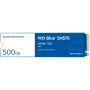 SSD WD Blue SN570 500GB M.2 2280 PCIe Gen3 x4 NVMe TLC, Read/Write: 3500/2300 MBps, IOPS 360K/390K, TBW: 300