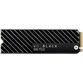 SSD WD Black SN750 HeatSink 1TB M.2 2280 D5-M PCIe Gen3 x4 NVMe, Read/Write: 3470/3000 MBps, IOPS 515K/560K, TBW: 600