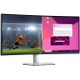 Monitor LED Dell S3423DWC Curved, 34", WQHD 3440x1440, 21:9 100Hz, AG, 300 cd/m2, 3000:1, 178/178, 4ms, AMD FreeSync, 2xHDMI, US