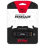 KINGSTON FURY Renegade 500GB SSD, M.2 2280, PCIe 4.0 NVMe, Read/Write 7300/3900MB/s, Random Read/Write: 450K/900K IOPS