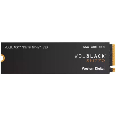 SSD WD Black SN770 250GB M.2 2280 PCIe Gen4 x4 NVMe, Read/Write: 2000/2000 MBps, IOPS 240K/470K, TBW: 200