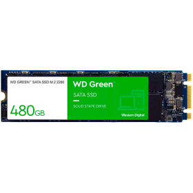SSD WD Green 480GB SATA 6Gbps, M.2 2280, Read: 545 MBps