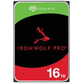 HDD NAS SEAGATE IronWolf Pro 16TB CMR 3.5", 256MB, SATA 6Gbps, 7200RPM, RV Sensors, Rescue Data Recovery Services 3 ani, TBW: 55