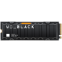 SSD WD Black SN850X HeatSink 2TB M.2 2280 PCIe Gen4 x4 NVMe, Read/Write: 7300/6600 MBps, IOPS 1200K/1100K, TBW: 1200