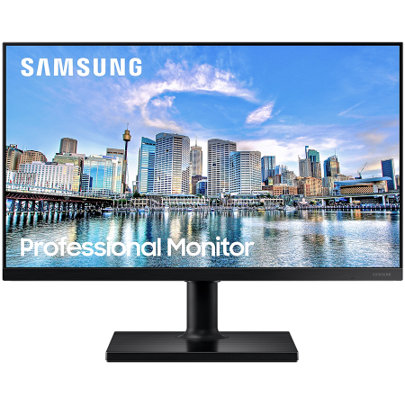 Monitor LED Samsung LF24T450FQRXEN 23.8", IPS, 16:9, FHD, 1,920 x 1,080@75Hz, 1000 : 1, 178/178, 5ms, 250cd/m2, 2xHDMI, 1xDP,  2