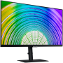 SAMSUNG Monitor  27 cali LS27A600UUUXEN VA 2560x1440 WQHD 16:9   1xHDMI 1xUSB-C 2xDP (In+Out) 3xUSB 3.0 LAN (RJ45) 5ms HAS+PIVOT