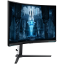 Monitor LED Samsung Curved LS32BG850NPXEN 32", VA, 16:9, UHD, 3840x2160@240Hz, 1,000,000 : 1, 178/178, 1ms, 350cd/m2, 2xHDMI, 1x