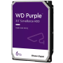 HDD Video Surveillance WD Purple 6TB CMR, 3.5'', 256MB, SATA, TBW: 180