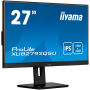 IIYAMA 27" ETE IPS-panel, ULTRA SLIM LINE, 2560x1440 WQHD, 5ms, FreeSync, 15cm height adj. stand, 350cd/m², VGA, HDMI, DisplayPo