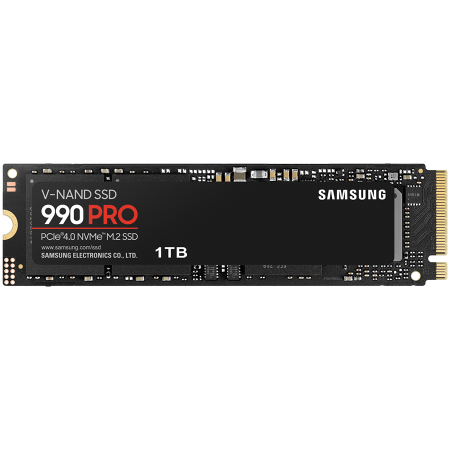 Samsung SSD 1TB M.2 PCIEx4 PCI Gen4.0 990 Pro without Heatsink 600 TBW 5 yrs