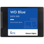 SSD WD Blue 4TB SATA, 2.5", 7mm, Read/Write: 560/520 MBps, IOPS 87K/83K, TBW: 600