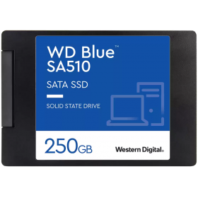 SSD WD Blue SA510 2TB SATA, 2.5", 7mm, Read/Write: 560/530 MBps, IOPS 95K/84K, TBW: 500