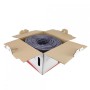 Cablu FTP CAT6 PNI F06 cu 4 perechi pentru internet 1 Gigabit si sisteme de supraveghere Rola 305m